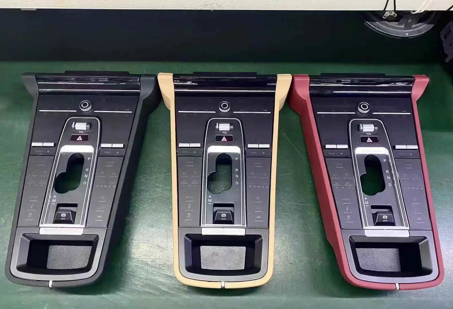 Touch Panel Car Center Console Gear Shift Panel for  2010-2017 LCD  Interior Decorative Accessories